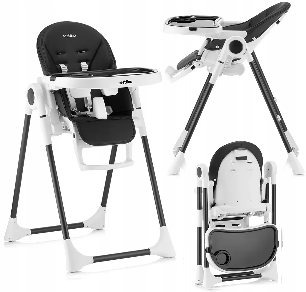 Стульчик для кормления Sesttino Nui Black - фото 2