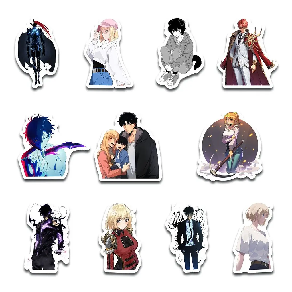 Стікерпак GeekLand Solo leveling 45 штук (SP SL 01) - фото 5