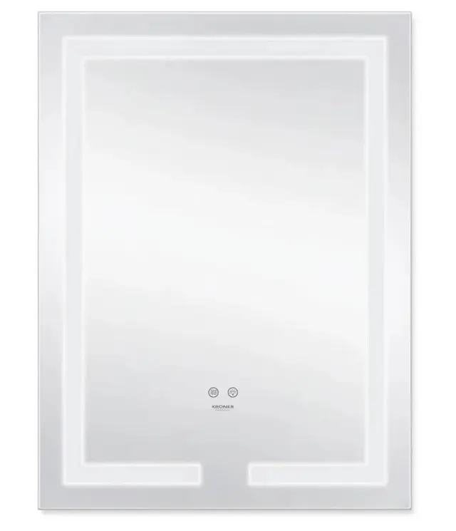 Дзеркало Kroner KRM Spiegel VR1 - 5080 з LED-підсвічуванням та антизапітнінням (CV030039) - фото 2