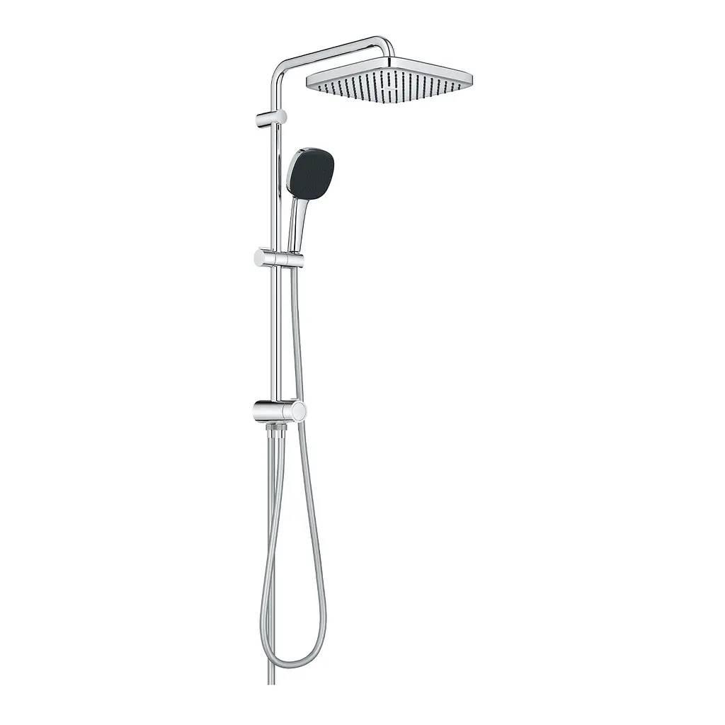 Душевая система Grohe QuickFix Vitalio Comfort 250 Cube 26698001, Хром - фото 3