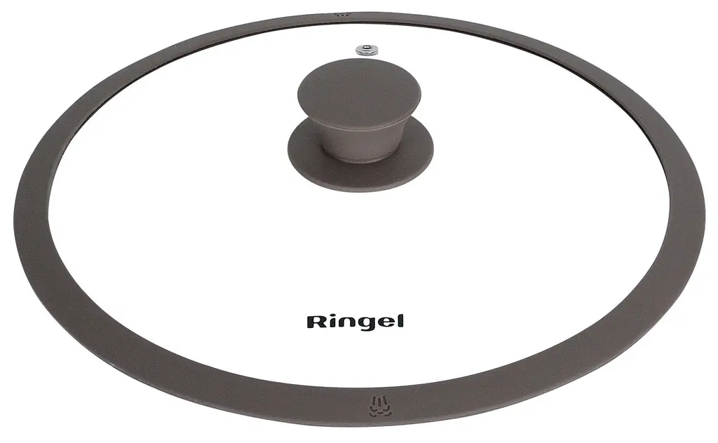 Кришка RINGEL Universal silicone 24см з силіконовими ободками та отвором для пару - фото 3
