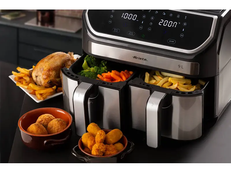 Мультипіч (аерофритюрниця) Ariete Friggitrice ad aria 9L 4625/00 - фото 9