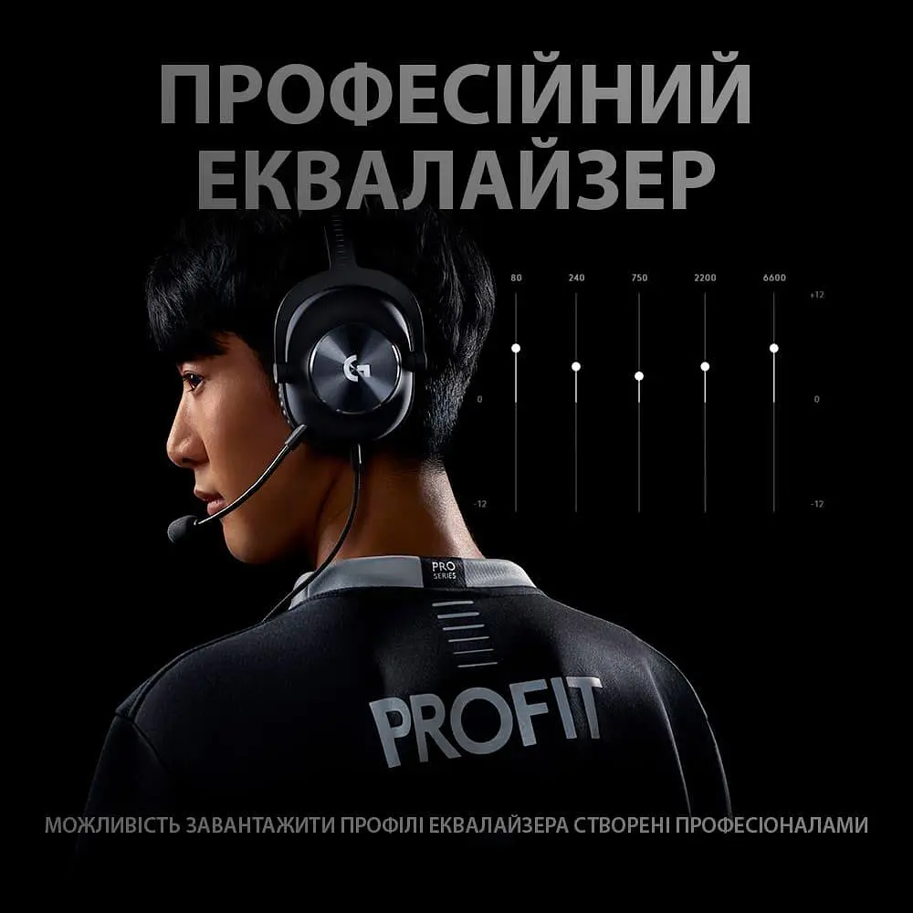 Ігрова гарнітура Logitech G Pro X Gaming Headset Black (981-000818) Б/в - фото 7