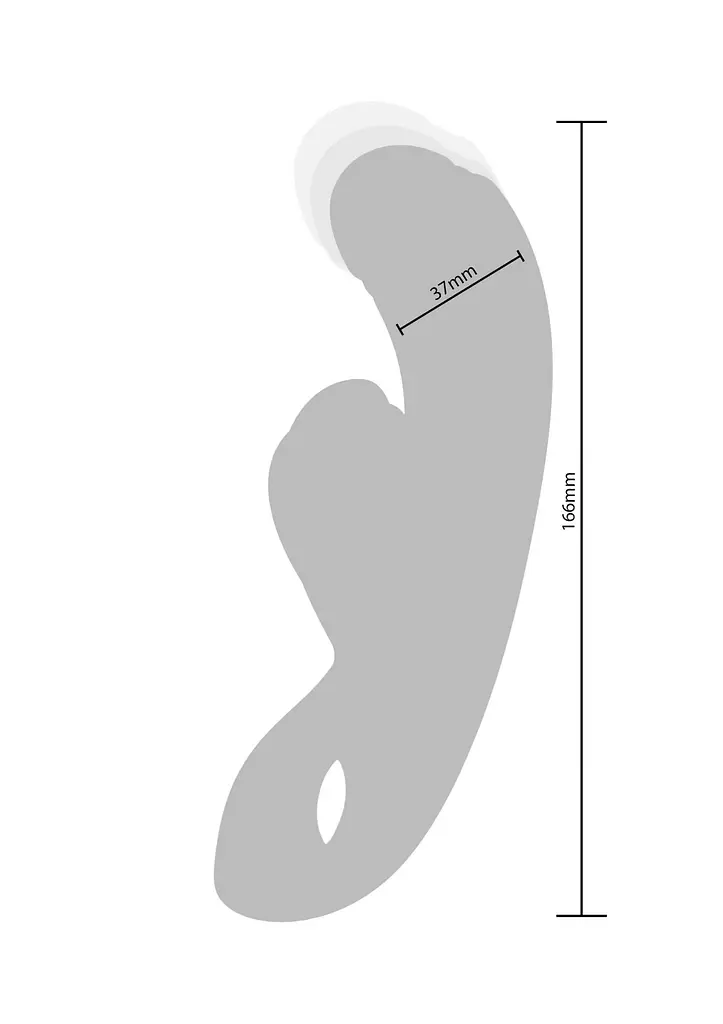 Вібратор-кролик Xocoon Harmony DualTouch G-spot 16.5 см фіолетовий - фото 10