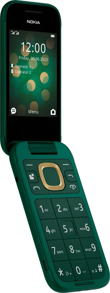 Кнопочный телефон Nokia 2660 Flip Green (UA) - фото 2