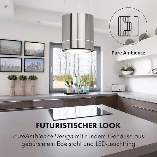 Островная вытяжка Klarstein Tron Ambience (10032579) - фото 6