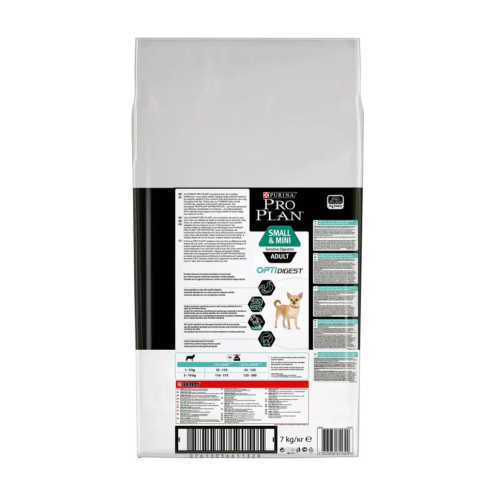 Сухий корм для собак Purina Pro Plan Small&Mini Sensitive Digestion зі смаком ягняти 7 кг (7613036611329) - фото 2