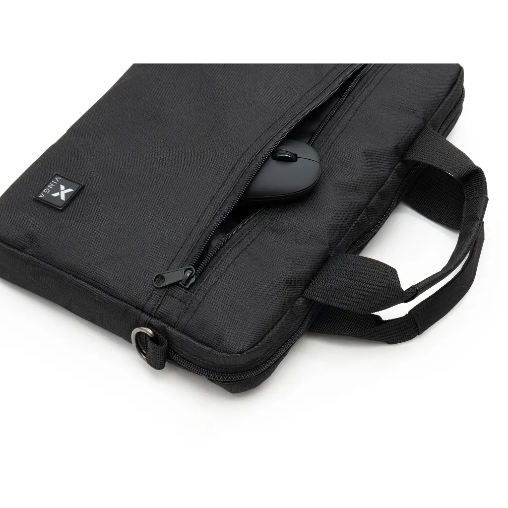 Сумка для ноутбука Vinga 14" NB1401 black (NB1401BK) - фото 5