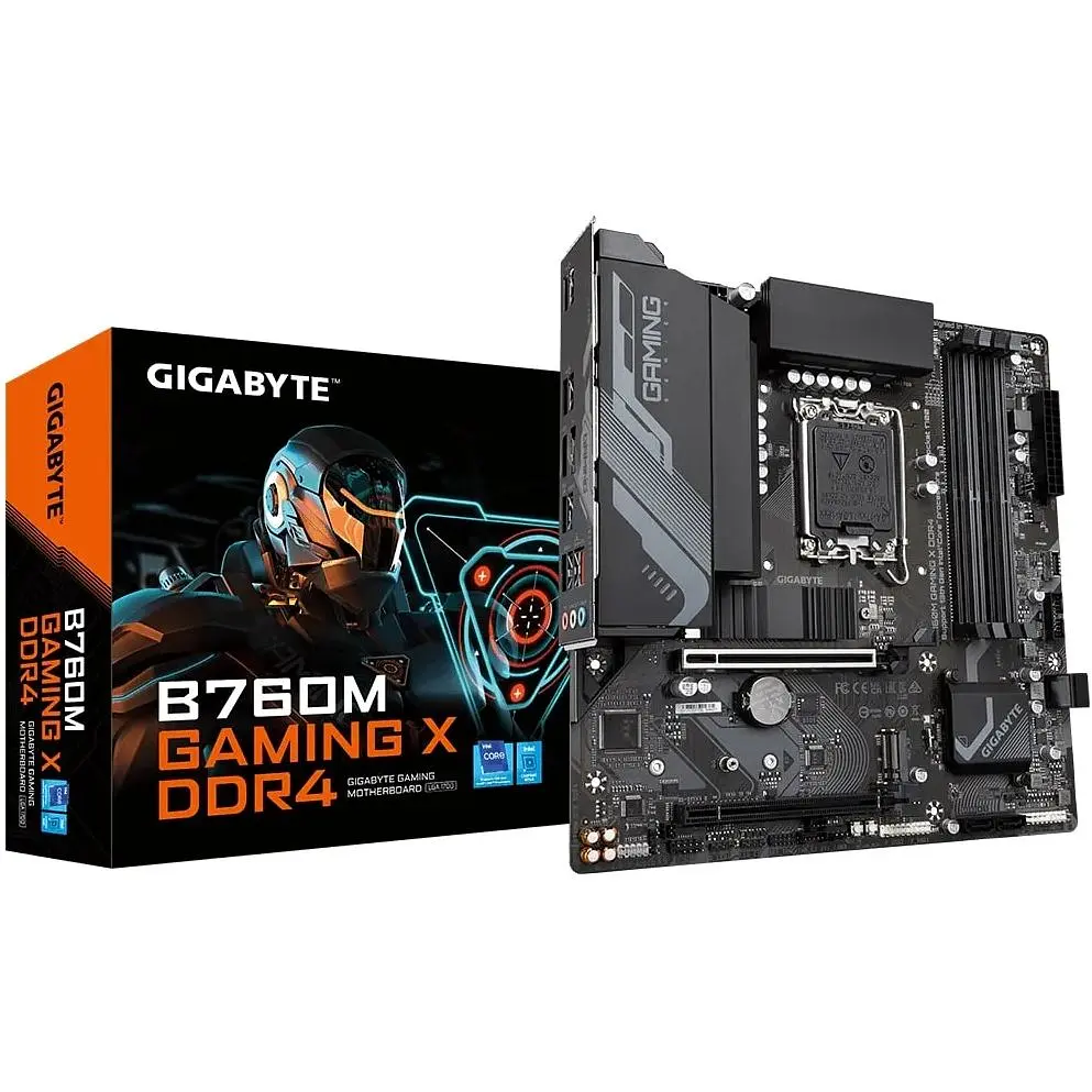 Материнская плата Gigabyte B760 Gaming X DDR4 s1700 B760 2xDDR4 HDMI mATX - фото 7