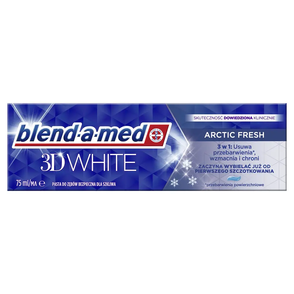 Уцінка. Зубна паста Blend-a-med 3D White Арктична Свіжість 75 мл  - фото 2