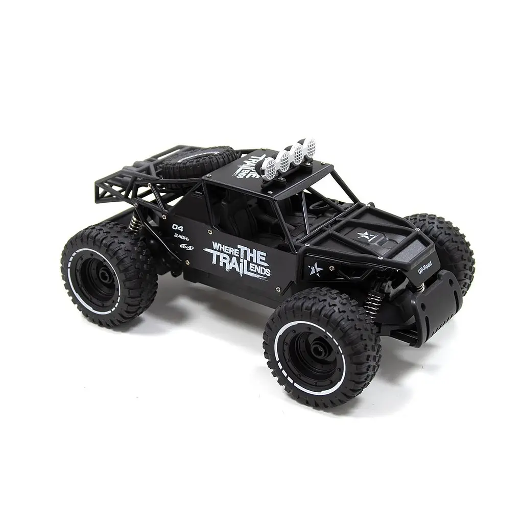 Автомобіль OFF-ROAD CRAWLER з р/к - RACE (матовий чорний, метал. корпус, акум.6V, 1:14) Sulong Toys SL-309RHMBl - фото 10
