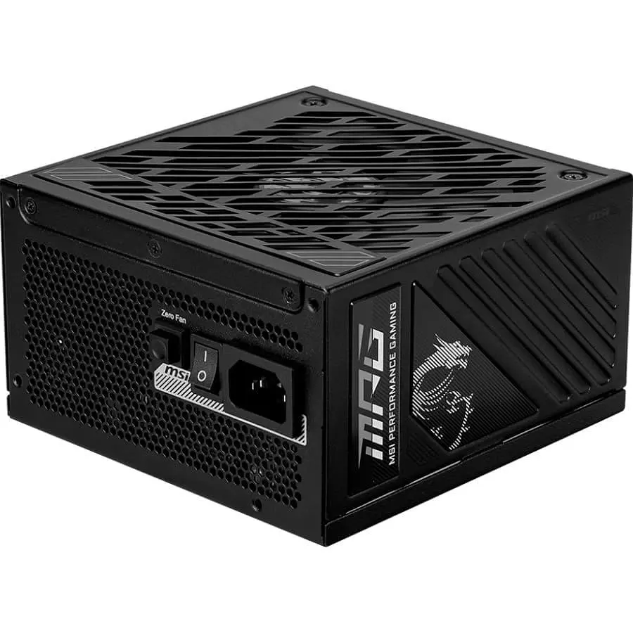 Блок живлення MSI MPG 850W PCIE5 80+ Gold (MPG A850GS PCIE5) Black - фото 2