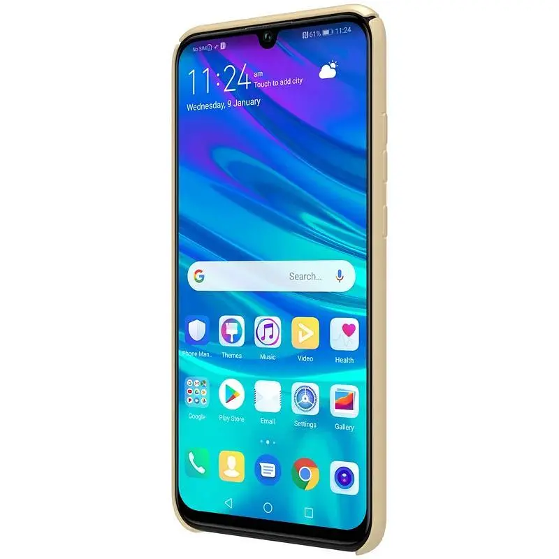 Чехол-накладка Nillkin Super Frosted Shield HuAwei P smart (2019) Gold - фото 3