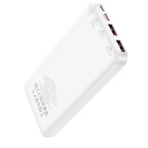 Універсальна мобільна батарея Hoco J101 Astute 22.5W fully compatible 10 000mAh білий - фото 5