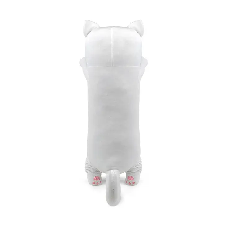 Декоративна подушка "Котик обіймашка Сніжок" WP MERCHANDISE FWPKITYSNOW23WT00 білий 77 см - фото 3