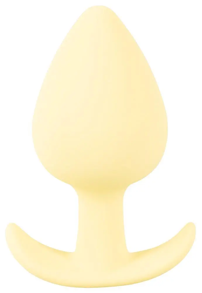 Анальна пробка Orion Cuties 6.5 см (жовтий) - фото 3