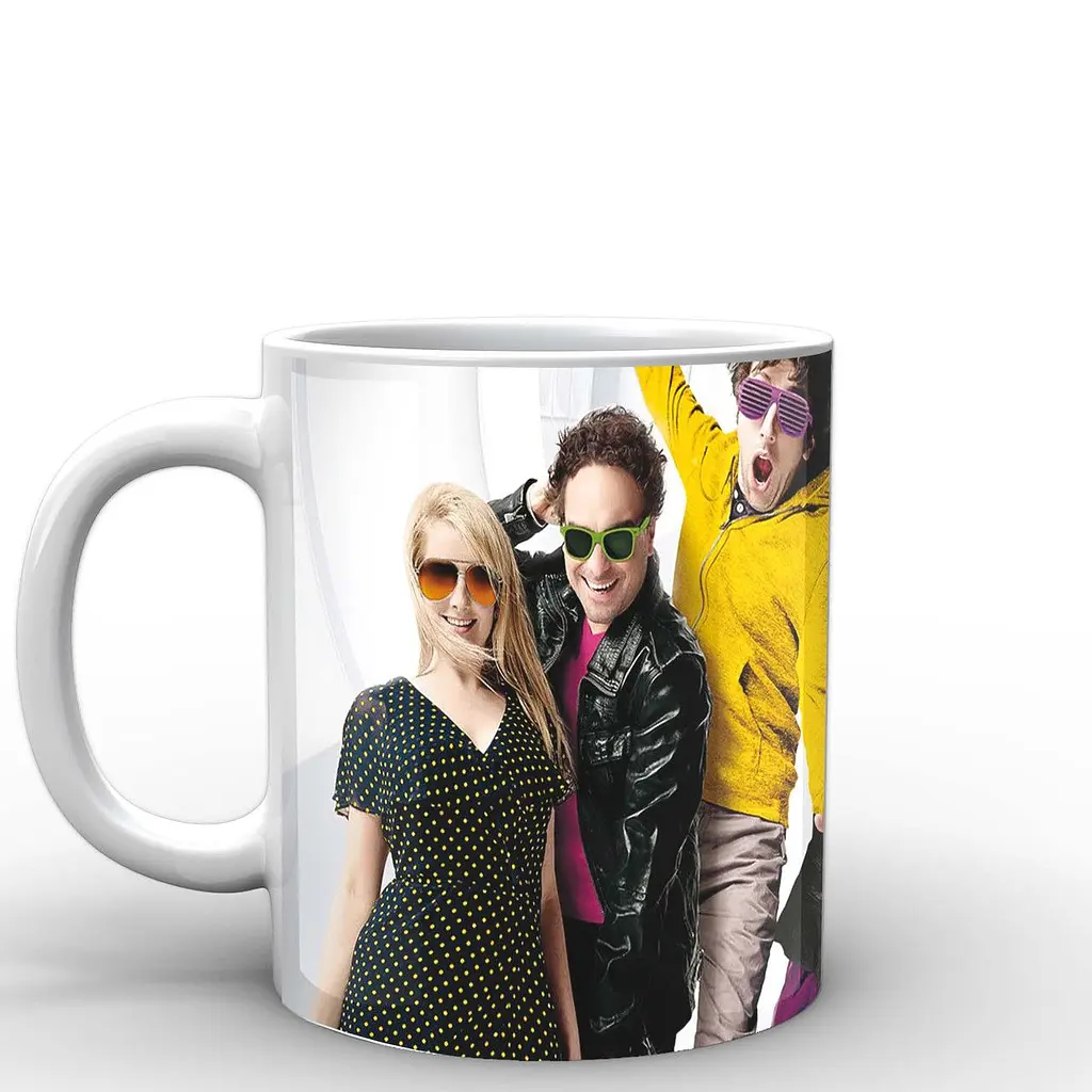 Кружка GeekLand Теория большого взрыва The Big Bang Theory стиляги BB.002.13 330 мл белая - фото 2