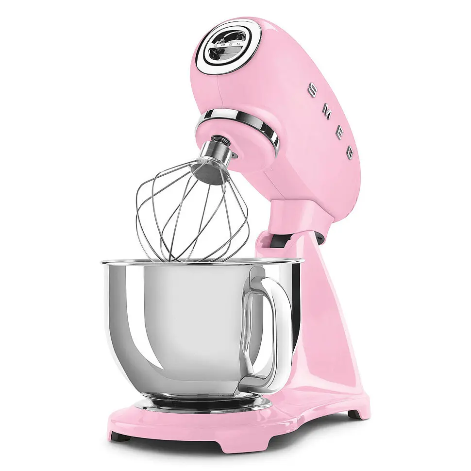 Міксер планетарний Smeg (SMF03PKEU) Retro Style 50's - рожевий - фото 2