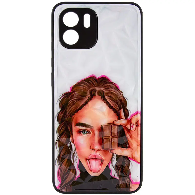 TPU+PC чохол Prisma Ladies для Xiaomi Redmi A1 / A2 Chocolate - фото 2