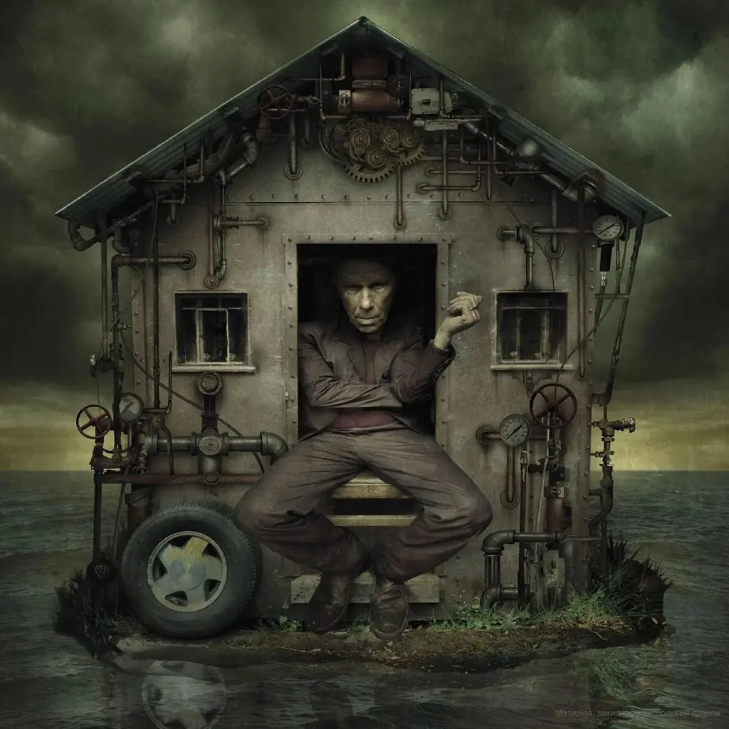 Tom Waits by Matt Mahurin - фото 7