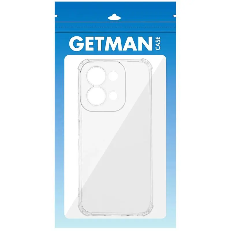 Чохол TPU Getman Ease logo посилені кути Full Camera для Xiaomi Redmi 15C Global/Poco C85 Global Безбарвний прозорий - фото 3