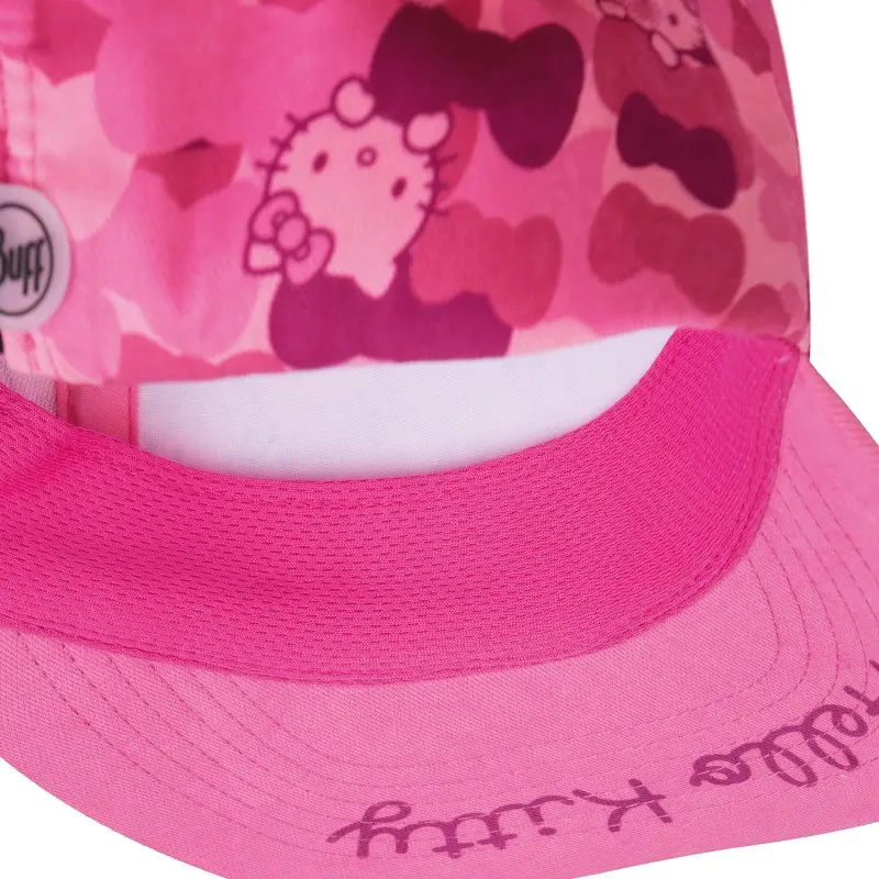 Кепка BUFF Kids 5 Panels Cap Hello Kitty camo pink Рожевий - фото 3