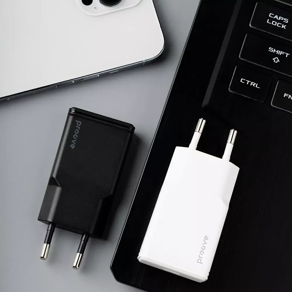 Зарядний пристрій Proove Slender Type-C + USB 30W white (WCSL30110002) - фото 3