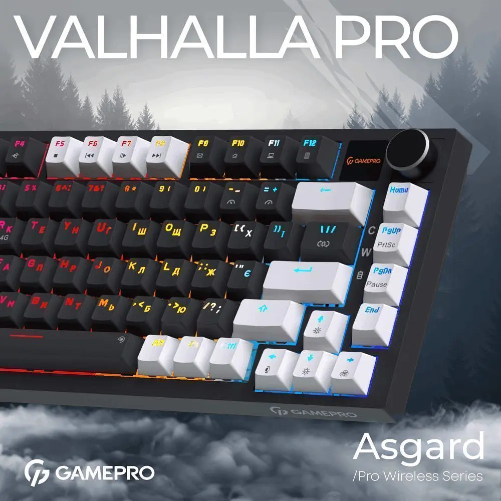 Клавіатура GamePro Asgard Valhalla Pro MK160B-D-Pro Black [152672] - фото 2