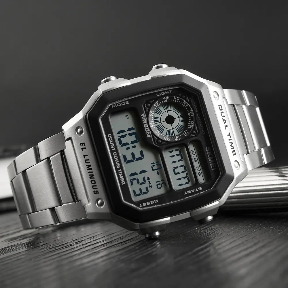 Наручний годинник 1335SI Silver Skmei acs0030803 - фото 4