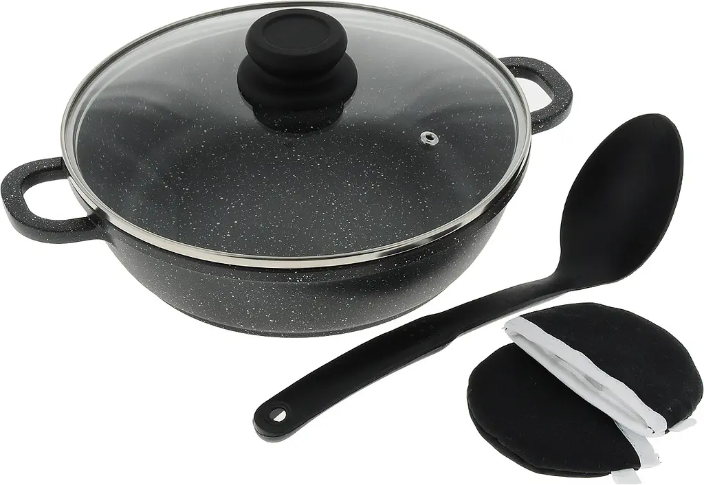 Сотейник Bohmann BH 1040-32 black 32 см