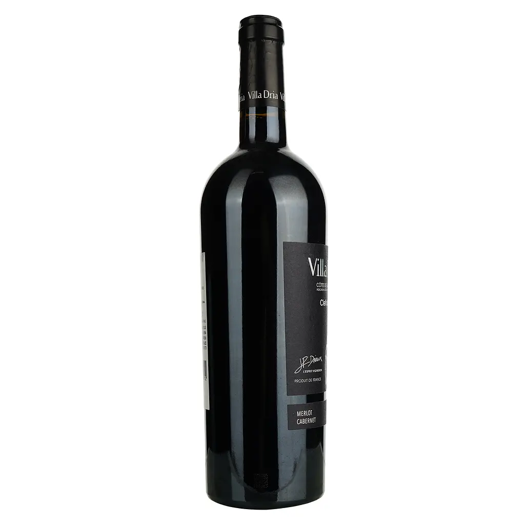 Уцінка. Вино Villa Dria Cabernet Rouge Cotes De Gascogne IGP червоне сухе 0.75 л - фото 3