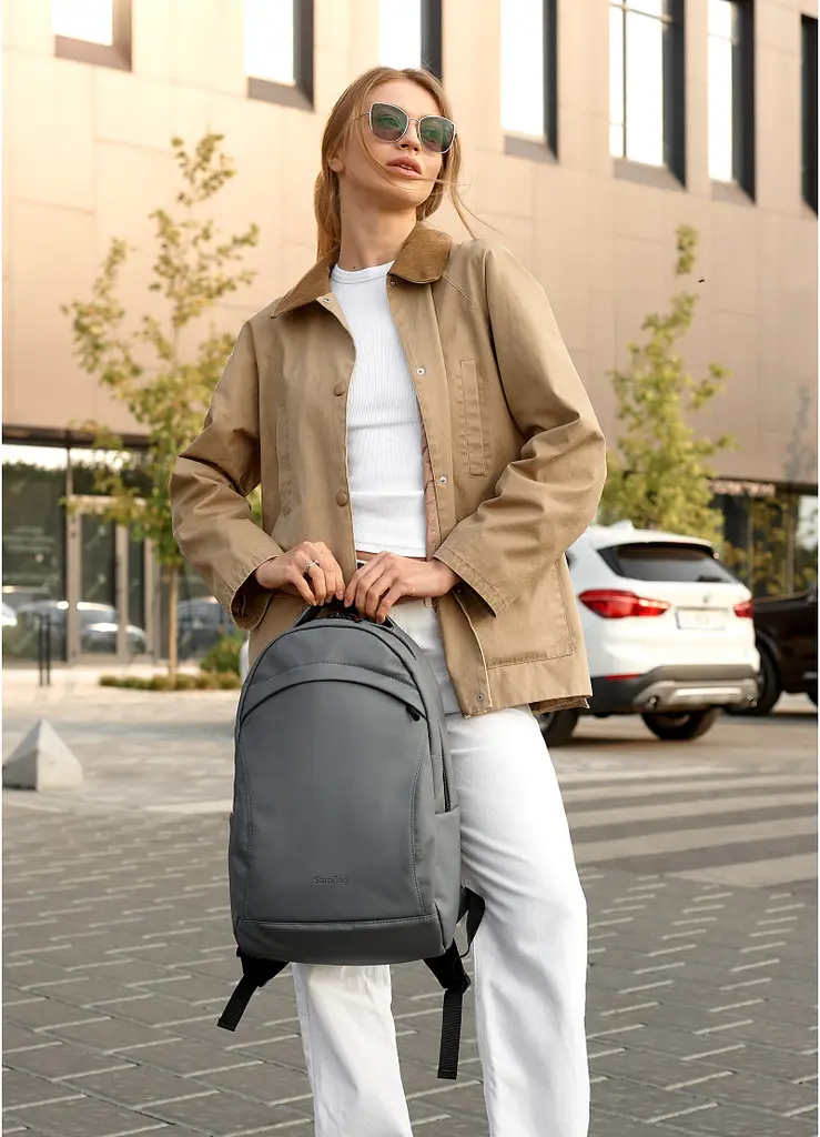Рюкзак унісекс Sambag Zard LZN графітовий 46 х 28 х 13 см (25000009) - фото 4