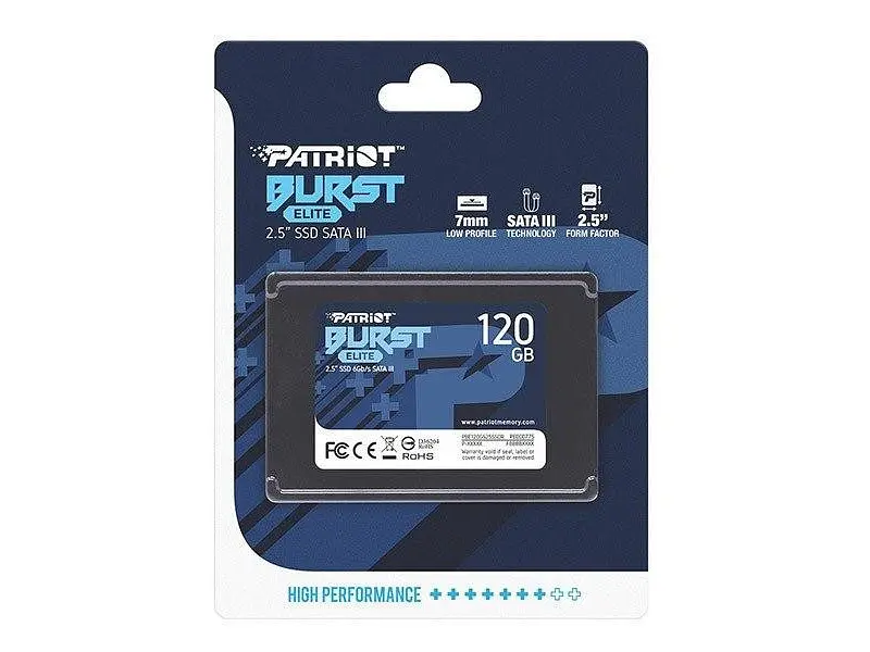 SSD-накопичувач Patriot Burst Elite 120 GB (PBE120GS25SSDR) - фото 3