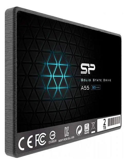 Накопитель SSD 2 ТБ 2.5'' SATA3 SILICON POWER A55 (SP002TBSS3A55S25) - фото 2