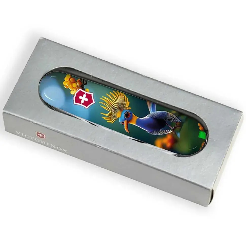 Складаний ніж Victorinox SPARTAN DESIGN Райська синя пташка - фото 7