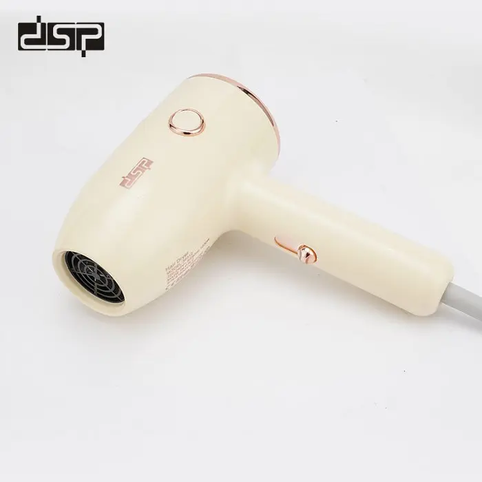 Дорожній фен для волосся з холодним обдуванням жовтий DSP-30312 1200 Вт - фото 4