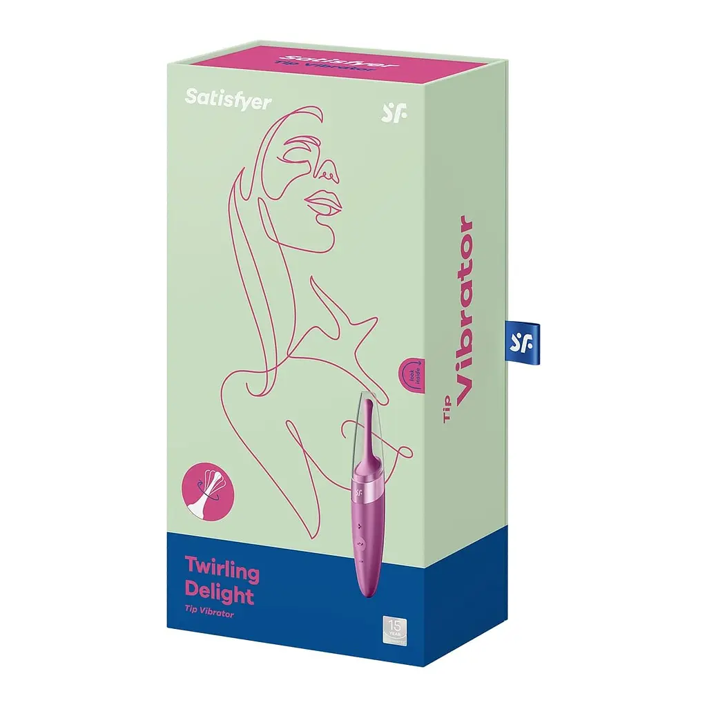 Вібратор для клітора Satisfyer Twirling Delight Berry - фото 6