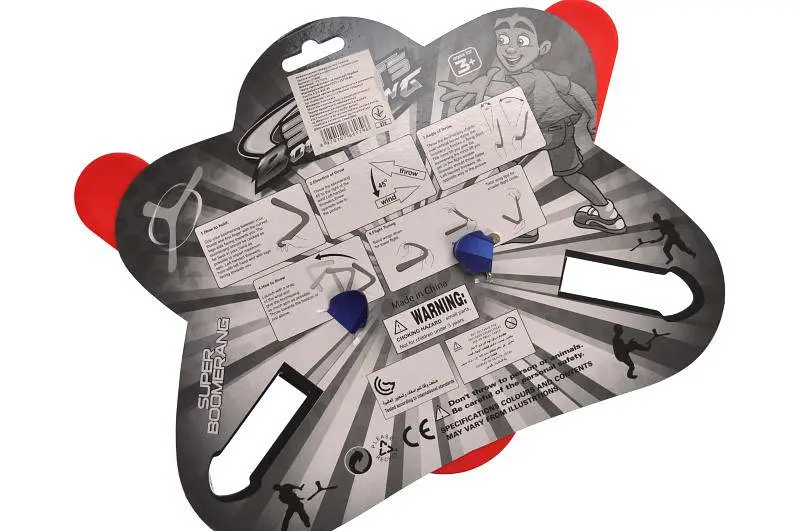 Дитячий бумеранг Sports Boomerang F1805 26х22 см YG Toys - фото 3