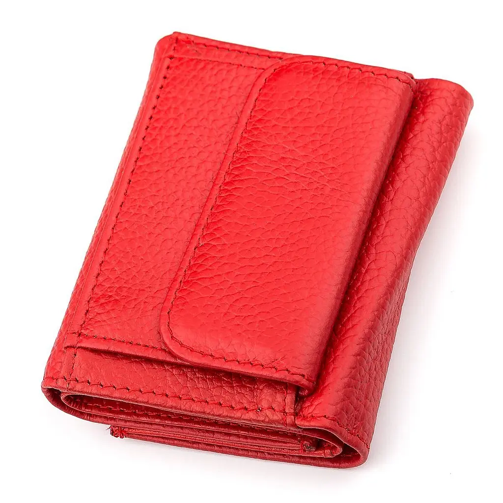 Гаманець ST Leather 18323 (ST440) дуже зручний жіночий червоний - фото 6