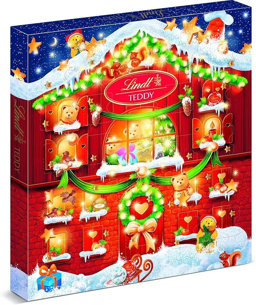 Адвент календар Lindt Teddy 128 г