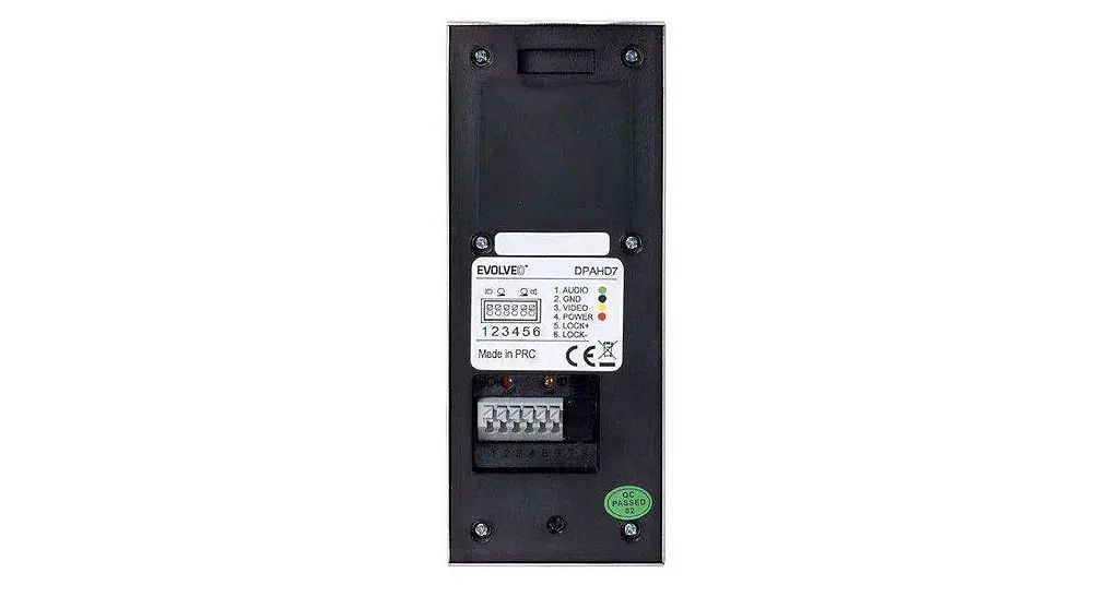 Відеодомофон EVOLVEO DoorPhOne AHD7 Black - фото 5