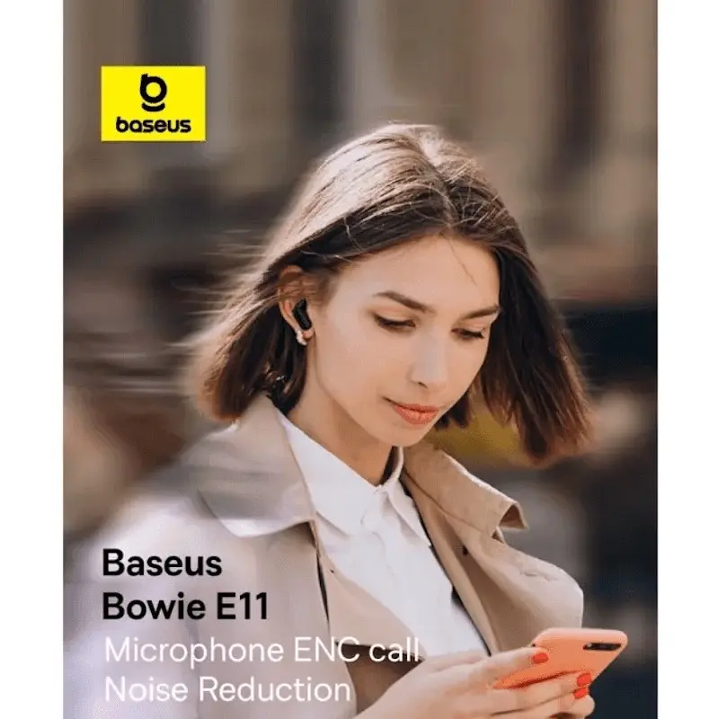 Бездротові навушники Baseus Bowie E11 True Wireless Earphones Cluster Black (A00053500113-Z1) - фото 7