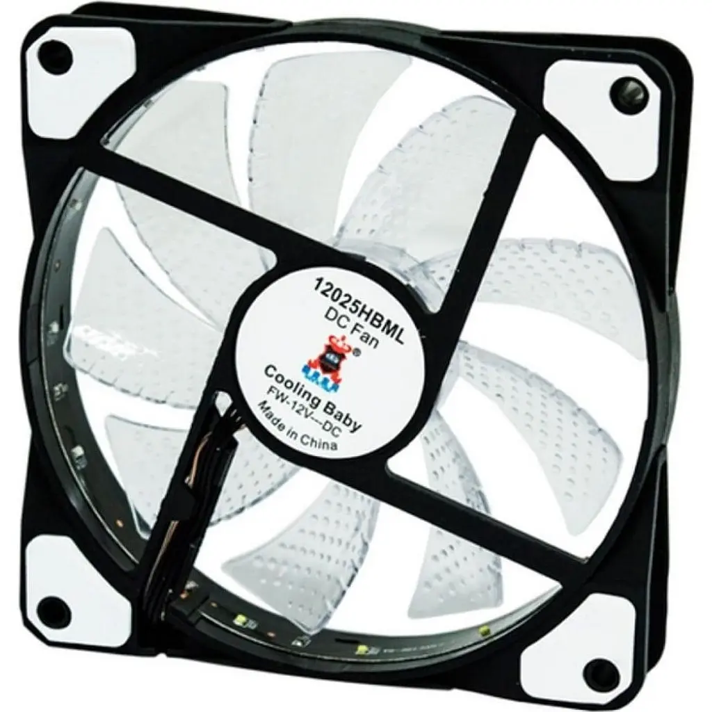 Корпусний вентилятор Cooling Baby Multicolor LED (12025HBML) [167991] - фото 2