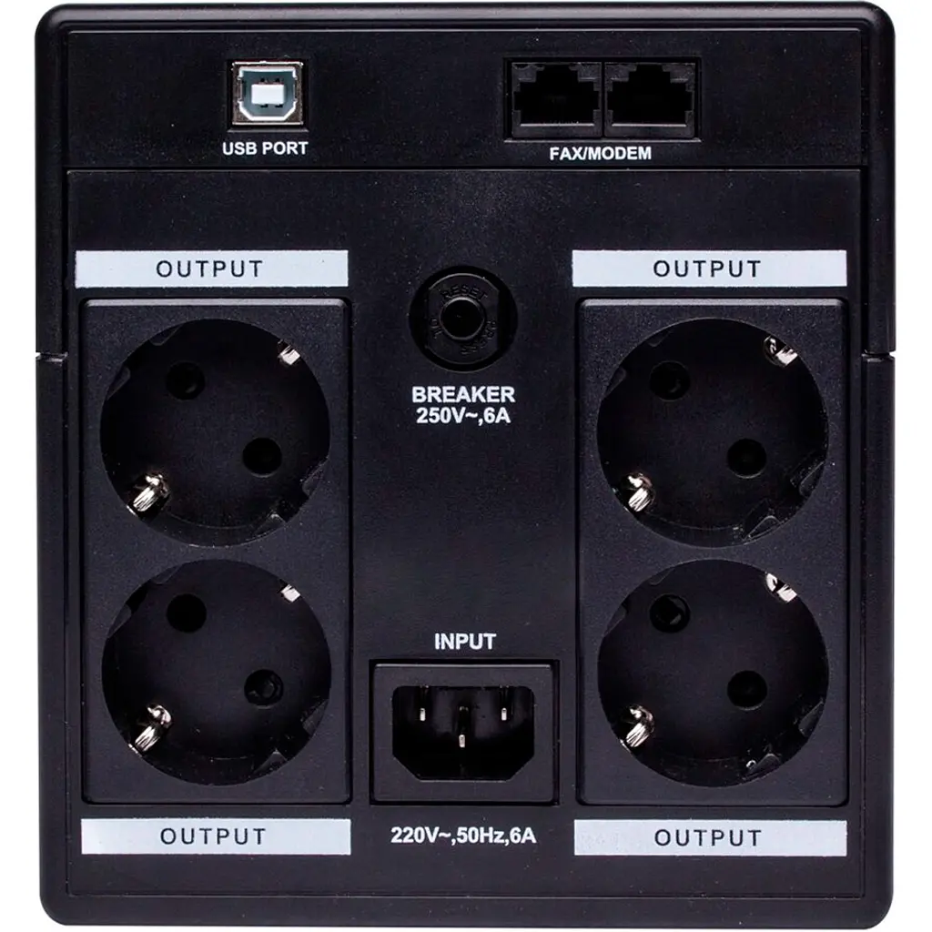 Джерело безперебійного живлення [ДБЖ] LogicPower LPM-U1100VA-P [10358] [110080] - фото 2