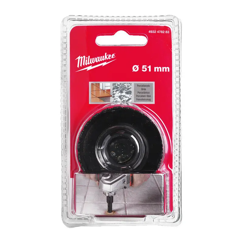 Коронка алмазна Diamond Max MILWAUKEE M14, діаметр 51мм (сухе свердління) - фото 2
