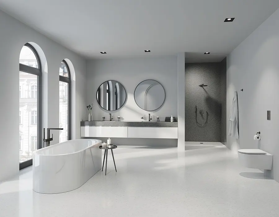 Змішувач прихованого монтажу на 3 положення Grohe Plus 24093AL3, Графит - фото 5