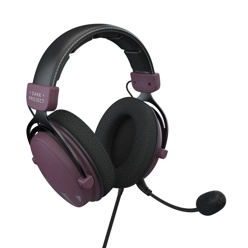 Гарнітура Dark Project Gaming HS4 Wired Purple/Black (DPO-HS-5004) - фото 5