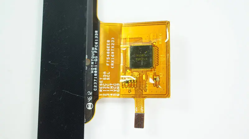 Тачскрин (сенсорное стекло) для C237180A1-GG FPC613DR 9 7 внешний размер 237*180 мм внутренний размер 198*149 мм 6 pin черный - фото 5