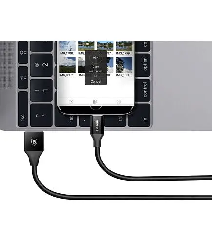 Кабель Baseus Yiven Cable USB to MicroUSB 2A 1.5m CAMYW-B01 Black - фото 2