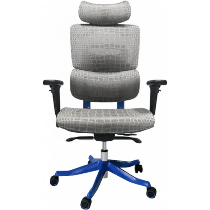 Офісне крісло GT Racer X-626 Gray/Blue - фото 2